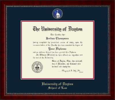University of Dayton diploma frame - Masterpiece Medallion Diploma Frame in Sutton