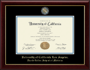 University of California Los Angeles diploma frame - Masterpiece Medallion Diploma Frame in Gallery
