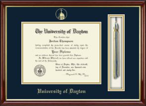 Tassel & Cord Diploma Frame