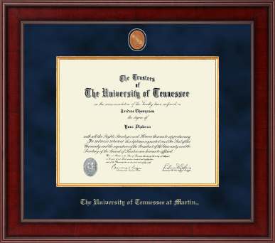 The University of Tennessee Martin diploma frame - Presidential Masterpiece Diploma Frame in Jefferson