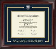 Dominican University diploma frame - Showcase Edition Diploma Frame in Encore