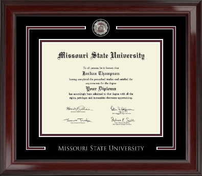 Missouri State University diploma frame - Showcase Edition Diploma Frame in Encore