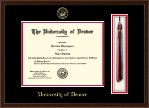 Tassel & Cord Diploma Frame