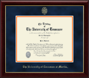 The University of Tennessee Martin diploma frame - Gold Embossed Diploma Frame in Gallery