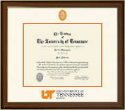 The University of Tennessee Martin diploma frame - Dimensions Diploma Frame in Westwood