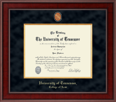The University of Tennessee Knoxville diploma frame - Presidential Masterpiece Diploma Frame in Jefferson