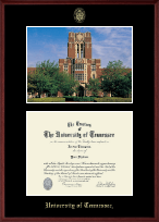 The University of Tennessee Knoxville diploma frame - Campus Scene Diploma Frame in Camby