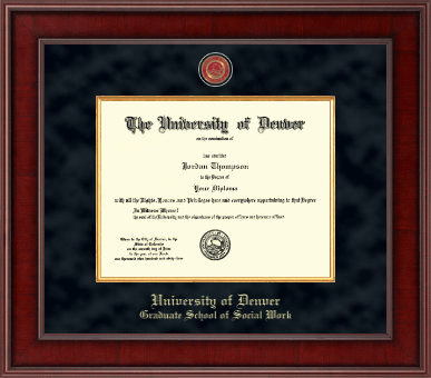 University of Denver diploma frame - Presidential Masterpiece Diploma Frame in Jefferson