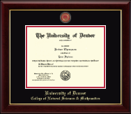 University of Denver diploma frame - Masterpiece Medallion Diploma Frame in Gallery