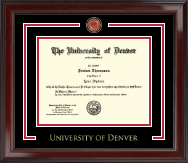 University of Denver diploma frame - Showcase Edition Diploma Frame in Encore