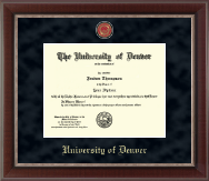 University of Denver diploma frame - Regal Edition Diploma Frame in Chateau
