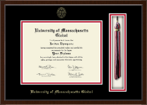 University of Massachusetts Global diploma frame - Tassel Edition Diploma Frame in Delta