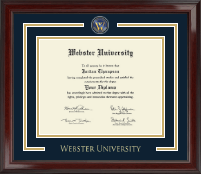 Webster University diploma frame - Showcase Edition Diploma Frame in Encore