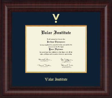Quantic diploma frame - Presidential Edition Diploma Frame in Premier