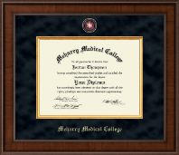 Meharry Medical College diploma frame - Presidential Masterpiece Diploma Frame in Madison