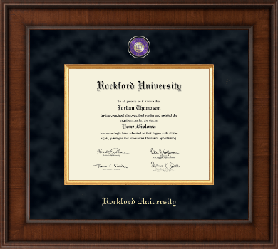 Rockford University diploma frame - Presidential Masterpiece Diploma Frame in Madison