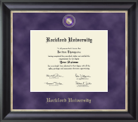 Rockford University diploma frame - Regal Edition Diploma Frame in Noir