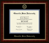 Glenville State University diploma frame - Gold Embossed Diploma Frame in Murano