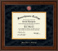 Swarthmore College diploma frame - Presidential Masterpiece Diploma Frame in Madison