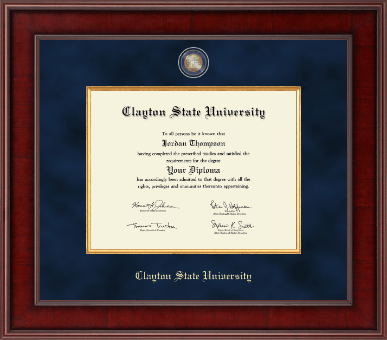 Clayton State University diploma frame - Presidential Masterpiece Diploma Frame in Jefferson