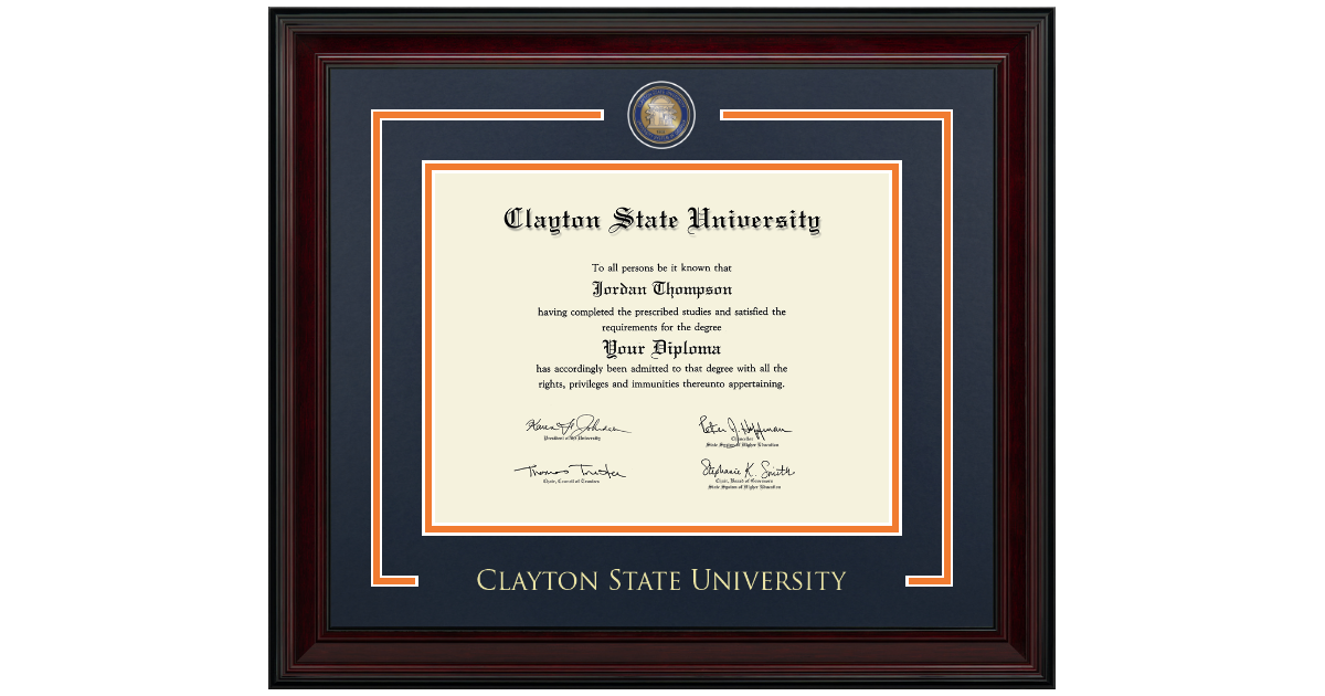 コレクション diploma Showcase Edition Diploma Frame in Encore Clayton State University