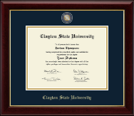 Clayton State University diploma frame - Masterpiece Medallion Diploma Frame in Gallery