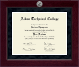 University of South Florida diploma frame - Millennium Silver Engraved Diploma Frame in Cordova