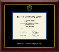 Harford Community College diploma frame - Gold Embossed Diploma Frame in Gallery