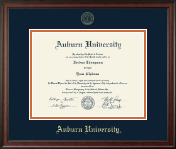 Auburn University diploma frame - Gold Embossed Diploma Frame in Studio