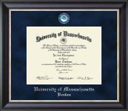 University of Massachusetts Boston diploma frame - Regal Diploma Frame in Noir