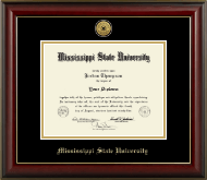 University of South Florida diploma frame - Gold Engraved Medallion Diploma Frame in Brighton
