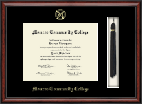 Monroe Community College diploma frame - Tassel & Cord Diploma Frame in Southport
