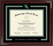 University of North Texas diploma frame - Spirit Medallion Diploma Frame in Encore