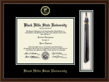 Black Hills State University diploma frame - Tassel & Cord Diploma Frame in Delta