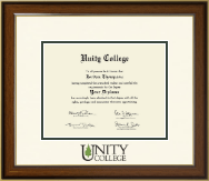 Unity College diploma frame - Dimensions Diploma Frame in Westwood