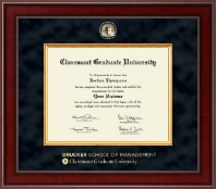 Claremont Graduate University diploma frame - Presidential Masterpiece Diploma Frame in Jefferson