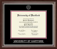 University of Hartford diploma frame - Silver Embossed Diploma Frame in Devonshire