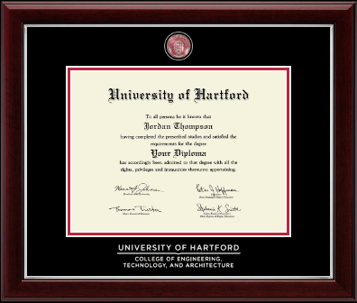 University of Hartford diploma frame - Masterpiece Medallion Diploma Frame in Gallery Silver