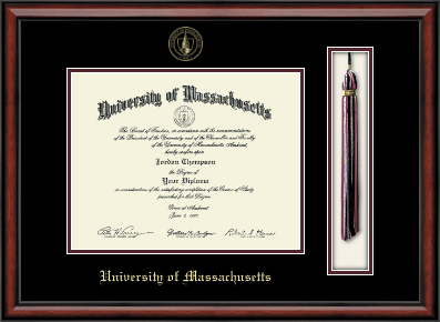 University of Massachusetts Amherst diploma frame - Tassel & Cord Diploma Frame in Southport