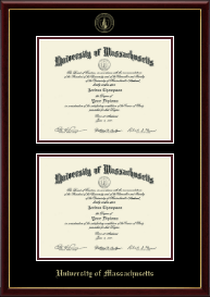 Double Diploma Frame
