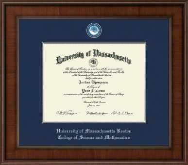 University of Massachusetts Boston diploma frame - Presidential Masterpiece Diploma Frame in Madison