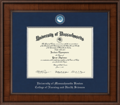 University of Massachusetts Boston diploma frame - Presidential Masterpiece Diploma Frame in Madison