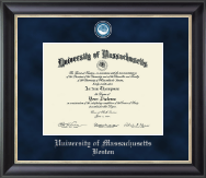 University of Massachusetts Boston diploma frame - Regal Edition Diploma Frame in Noir