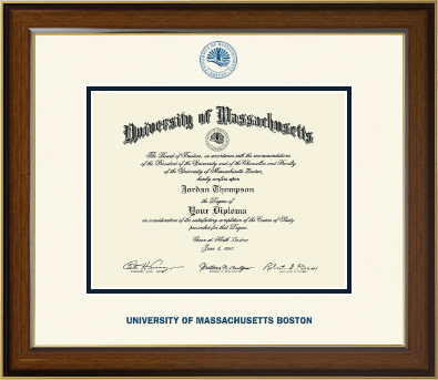 University of Massachusetts Boston diploma frame - Dimensions Diploma Frame in Westwood