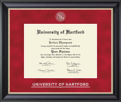 University of Hartford diploma frame - Regal Edition Diploma Frame in Noir