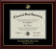 Cleveland State University diploma frame - Gold Embossed Diploma Frame in Gallery