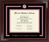 Florida Southern College diploma frame - Showcase Edition Diploma Frame in Encore