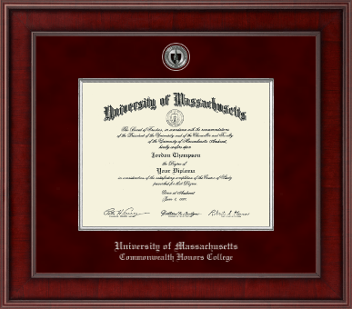 University of Massachusetts Amherst diploma frame - Presidential Masterpiece Diploma Frame in Jefferson