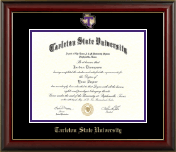 Tarleton State University diploma frame - Masterpiece Medallion Diploma Frame in Brighton