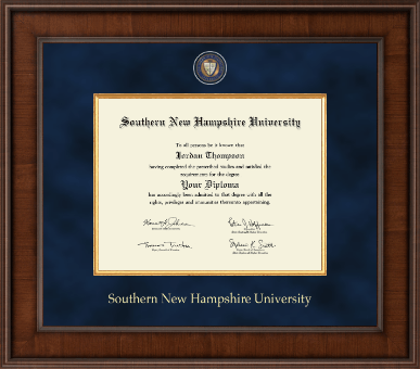 Southern New Hampshire University diploma frame - Presidential Masterpiece Diploma Frame in Madison